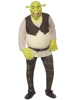 Shrek Kostüm Deluxe Für Erwachsene -Faschingskostüm Verkäufe shrek kostum deluxe fur erwachsene 3
