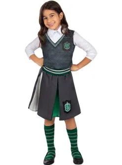 Slytherin Rock Für Mädchen - Harry Potter -Faschingskostüm Verkäufe slytherin rock fur madchen harry potter 5