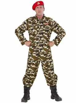 Soldat Kostüm Für Herren Tarnkleidung