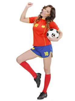 Spanischer Fußballspieler Kostüm Für Damen -Faschingskostüm Verkäufe spanischer fuballspieler kostum fur damen 3