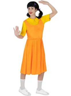 Squid Game Puppe Kostüm - Offiziell Netflix -Faschingskostüm Verkäufe squid game puppe kostum offiziell netflix 4