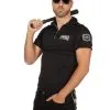 SWAT Agent T-Shirt Schwarz Für Herren