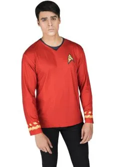T-Shirt Scotty Star Trek Für Erwachsene -Faschingskostüm Verkäufe t shirt scotty star trek fur erwachsene 2