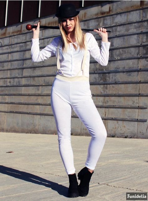 Uhrwerk Orange Kostüm Für Damen 4 Uhrwerk Orange Kostüm Für Damen – Bild 2