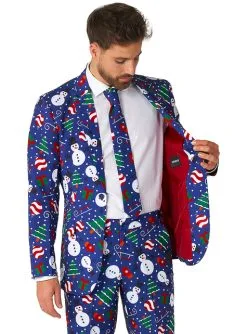 Weihnachts-Schneemann Anzug - Suitmeister -Faschingskostüm Verkäufe weihnachts schneemann anzug suitmeister 2