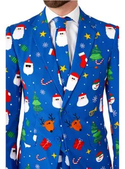Weihnachtsanzug "Festivity Blue" - Opposuits -Faschingskostüm Verkäufe weihnachtsanzug festivity blue opposuits 6