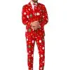 Weihnachtsanzug "Festivity Red" - Opposuits