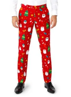 Weihnachtsanzug "Festivity Red" - Opposuits -Faschingskostüm Verkäufe weihnachtsanzug festivity red opposuits 4