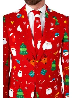 Weihnachtsanzug "Festivity Red" - Opposuits -Faschingskostüm Verkäufe weihnachtsanzug festivity red opposuits 6