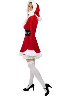 Weihnachtsfrau Kostüm Deluxe Für Damen -Faschingskostüm Verkäufe weihnachtsfrau kostum deluxe fur damen 2