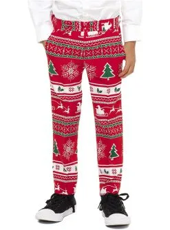 "Wonderland" Weihnachtsanzug Rot Für Jungen - Opposuits -Faschingskostüm Verkäufe wonderland opposuits anzug fur jungen 3