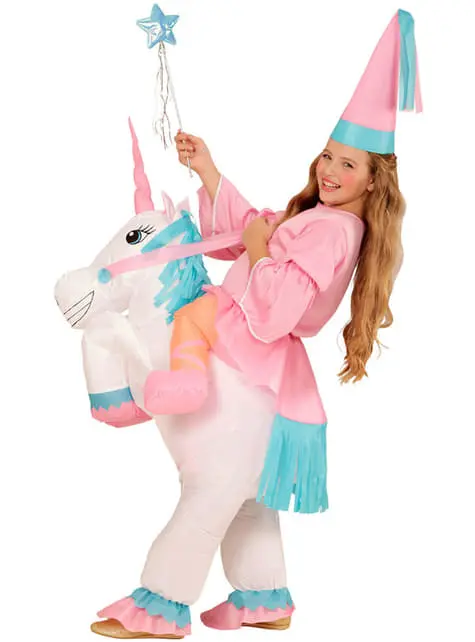 Weihnachten Verkaufsgeschäft -Faschingskostüm Verkäufe kostum auf dem rucken eines einhorns fur madchen 1